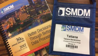 Medical Decision-Making: SMDM Conference -- Tatiana's reflections